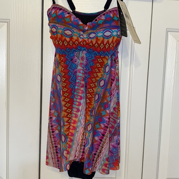 Profile by Gottex Aztec one piece Swimsuit - Picture 3 of 7